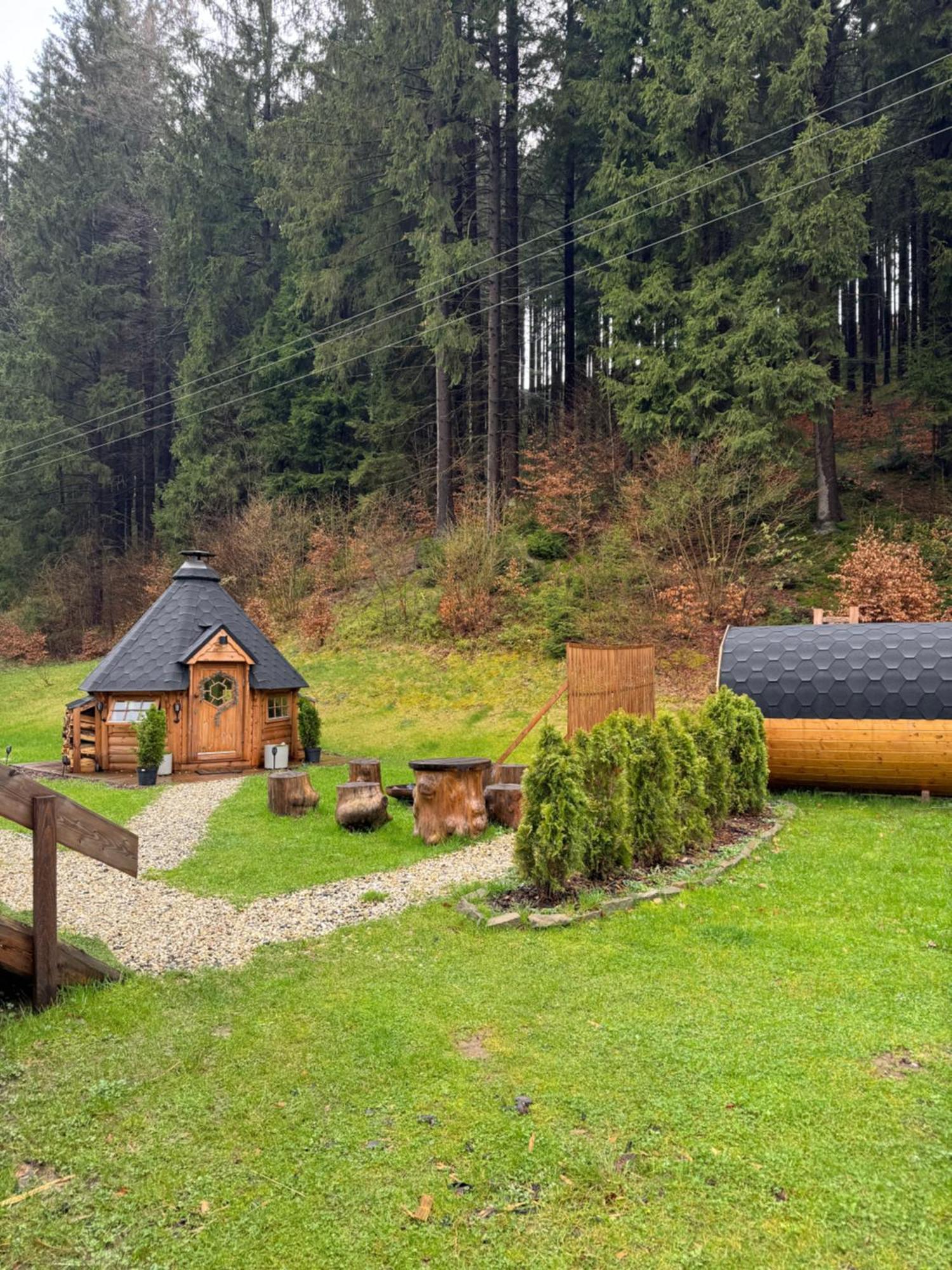 Tiny House Villa Velké Karlovice Buitenkant foto